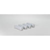 Image of Rogers Low-Profile Flexy Baseball Base Set w/Green Double First Base RFBB-3-DBL-FST-G