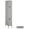 Image of Salsbury 12" Wide Double Tier Standard Metal Locker 12" W x 78" H x 12" D (Unassembled)