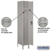 Image of Salsbury 12" Wide Single Tier Standard Metal Locker 12" W x 78" H x 12" D (Unassembled)