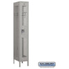 Image of Salsbury 12" Wide Single Tier Vented Metal Locker 12" W x 78" H x 15" D (Unassembled)