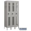 Image of Salsbury 12" Wide Single Tier Vented Metal Locker 36" W x 78" H x 12" D (Unassembled)