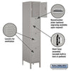 Image of Salsbury 15" Wide Four Tier Standard Metal Locker 15" W x 78" H x 15" D (Unassembled)