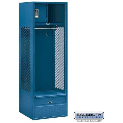 Salsbury 24" Wide Open Access Metal Locker 24" W x 72" H x 24" D (Unassembled)