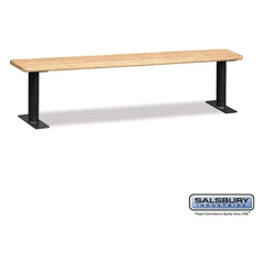 Salsbury Wood Locker Bench (Light Finish)