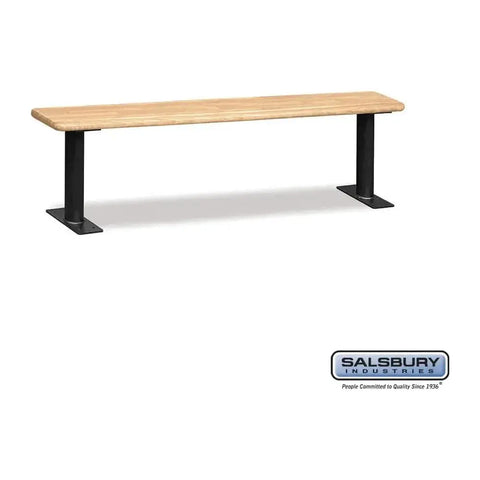 Salsbury Wood Locker Bench (Light Finish)