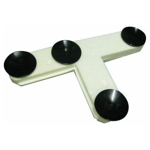 Soft Touch Set of 3 14” Indoor Base Covers W/ Mounting Tees, And Friction Pads IN1400