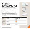 Image of Soft Touch Set of 3 15” Bases For Turf T1500