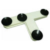 Image of Soft Touch Set of 3 15” Indoor Base Covers W/ Mounting Tees, And Friction Pads IN1500
