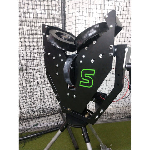 Spinball Spinny Mini 3 Wheel Baseball Pitching Machine SM3SBB