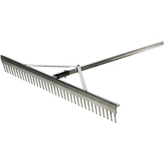 Trigon Sports 24” Head-Width Infield Pro Field Rake BRAKE24