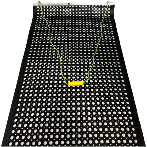 Trigon Sports 3 x 5 Rubber Finisher Infield Drag Mat FINMAT35