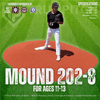 Image of True Pitch 202-8 Little League Baseball Portable Pitching Mound