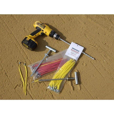 True Pitch Missile Markers Baseball Field Marking Kit