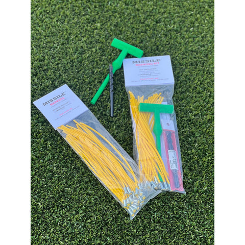 True Pitch Missile Markers Baseball Field Marking Kit