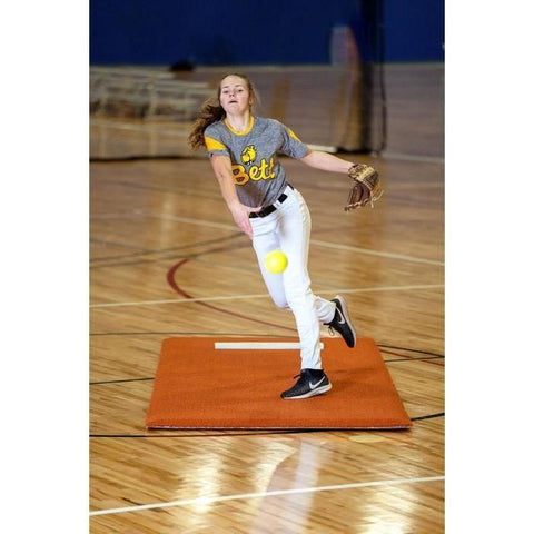 True Pitch Portable Fastpitch Softball Pitching Mat