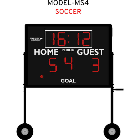 Varsity Scoreboards MS-4 Portable Multi-Sport Scoreboard
