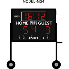 Varsity Scoreboards MS-4 Portable Multi-Sport Scoreboard