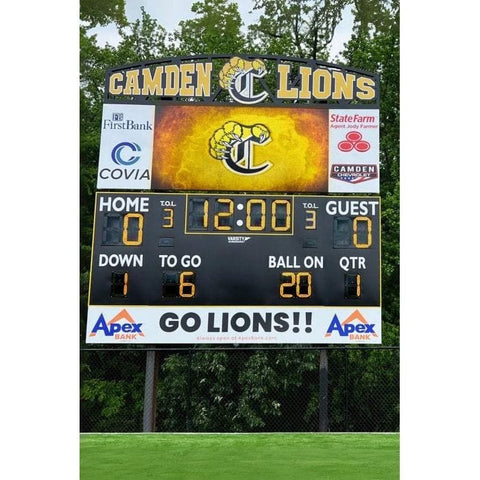 Varsity Scoreboards Outdoor LED Video Display Boards (8'x6')