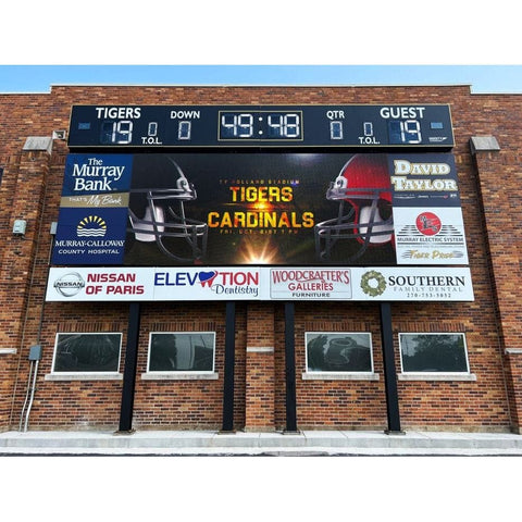 Varsity Scoreboards Outdoor LED Video Display Boards (8'x6')