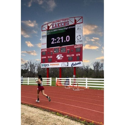 Varsity Scoreboards Outdoor LED Video Display Boards (8'x6')