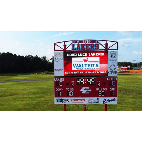 Varsity Scoreboards Outdoor LED Video Display Boards (8'x6')