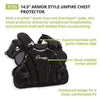 Image of Champion 14.5" Armor Style Umpire Chest Protector P235