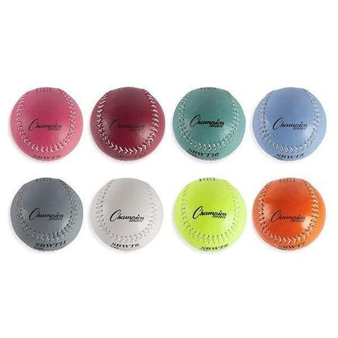 Champion Sports Colored Weighted Softball Set SBWTSET