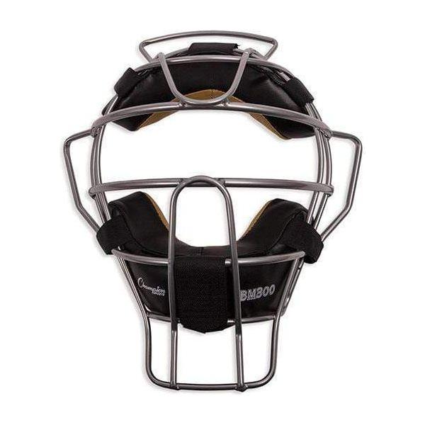 Champion Ultra Lightweight Umpire Faceguard Silver BM300SL  